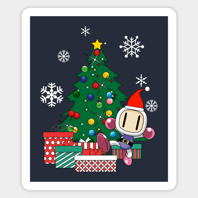 Bomberman Around The Christmas Tree Sticker by Nova5